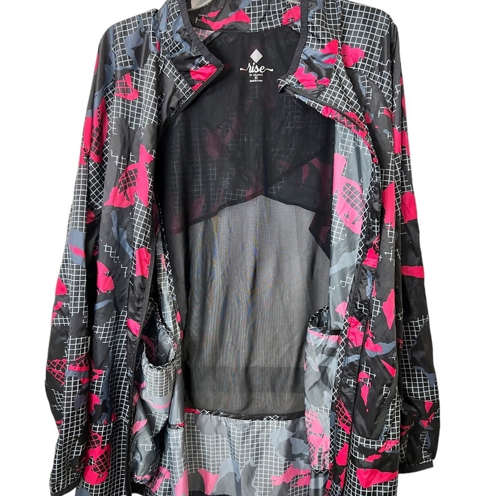 Lularoe Jackets & Coats 2XL,3XL LuLaRoe Rise Determined Jacket, Color Burgundy☑️ - Picture 4 of 12